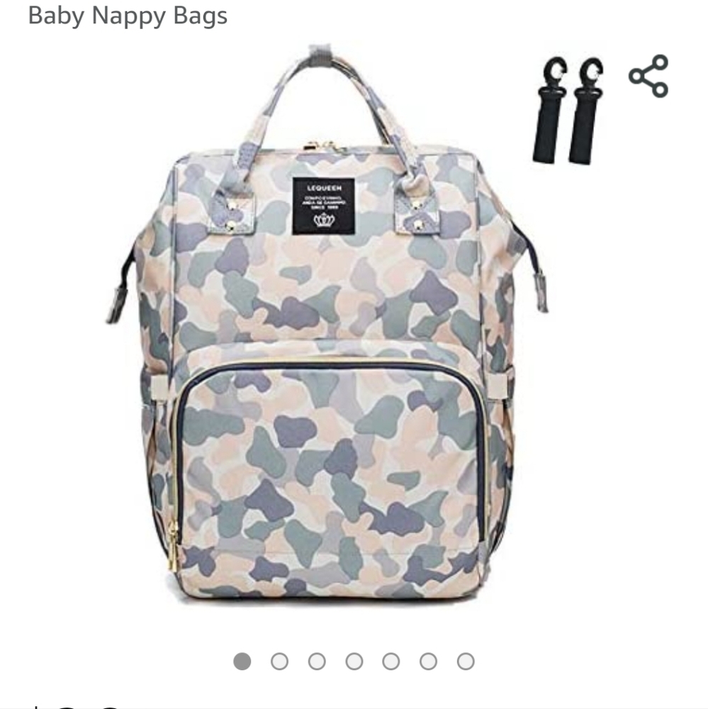 Camo Diaper Bag Backpack - Gender Neutral
